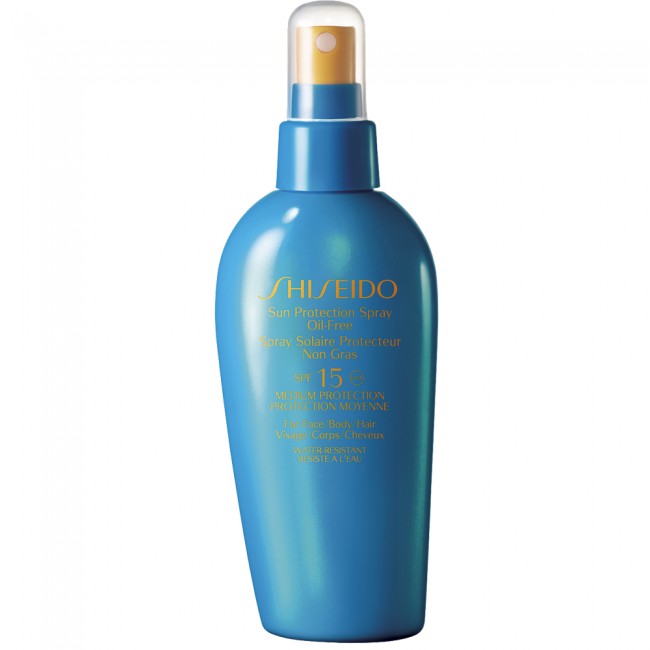 shiseido protezione solare spray